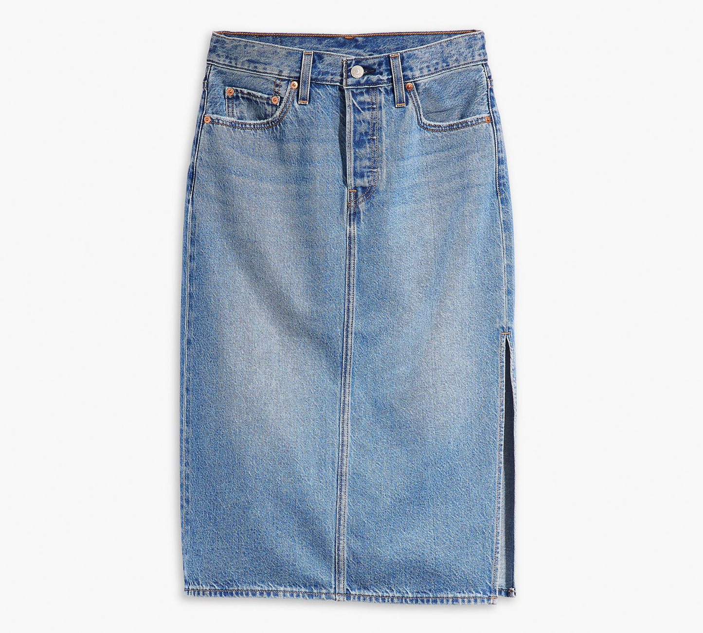 Levi's Side Split Midi Skirt