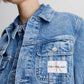 Calvin Klein Cropped Denim Jacket