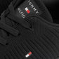 Tommy Jeans Corporate Knit Ribbed Runner Black