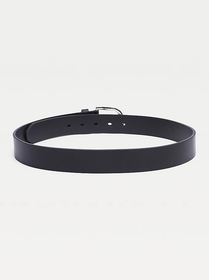 Tommy Hilfiger Danny Leather Belt Black