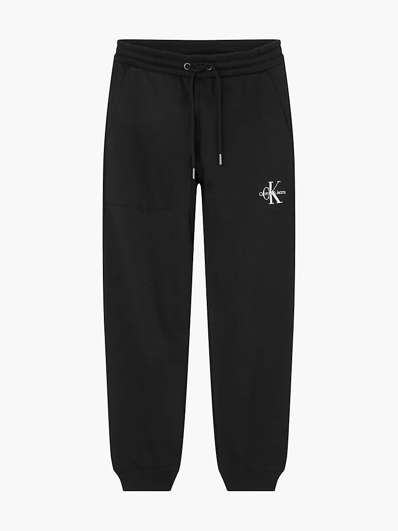 Calvin Klein Relaxed Monogram Joggers Black