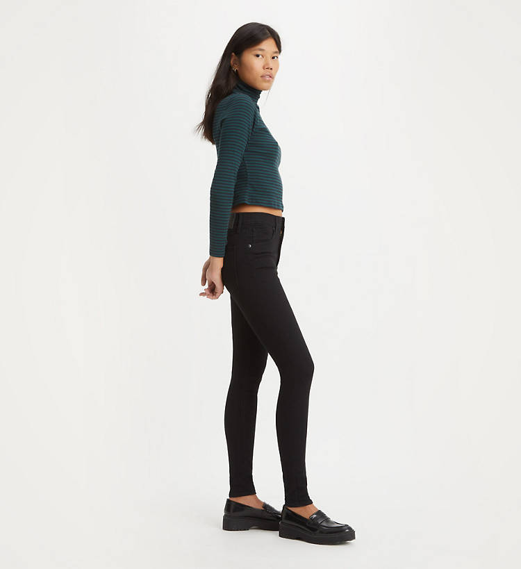 Levi's Mile High Super Skinny Black