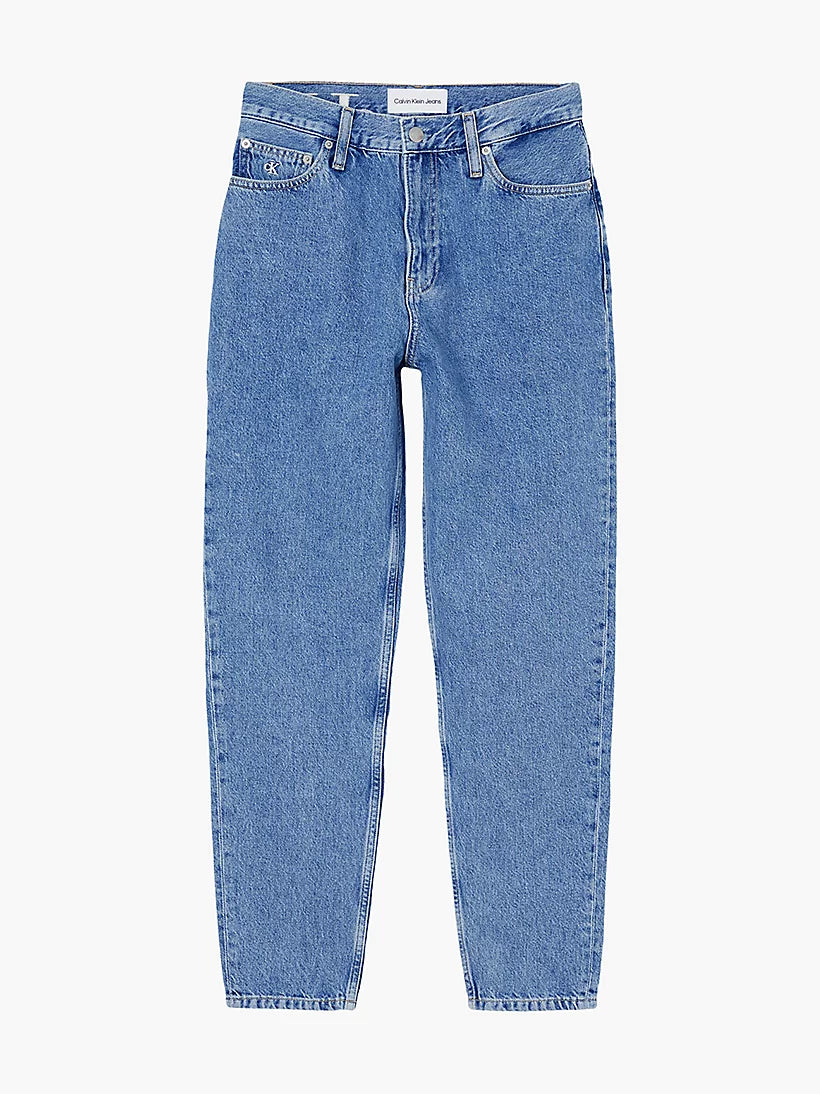 Calvin Klein Jeans High Rise Mom Light Denim