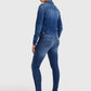 Tommy Jeans Nora Mid Rise Skinny Niceville Mid Blue