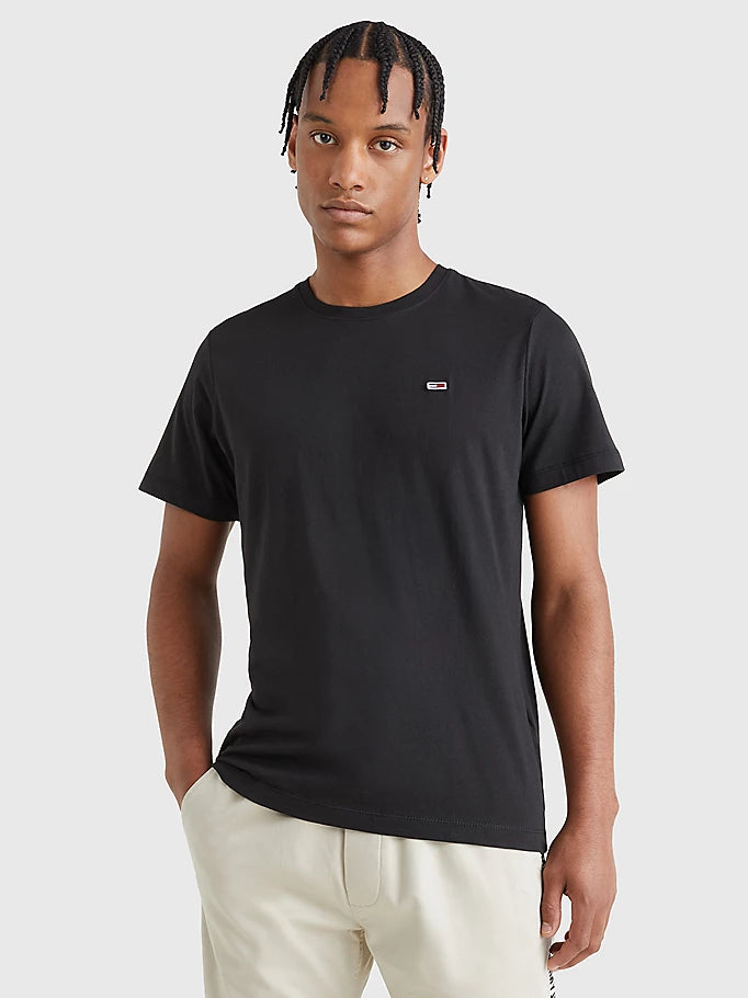 Tommy Jeans Classic Crew Neck Tee Black