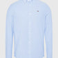 Tommy Jeans Stretch Oxford Slim Fit Shirt Perfume Blue
