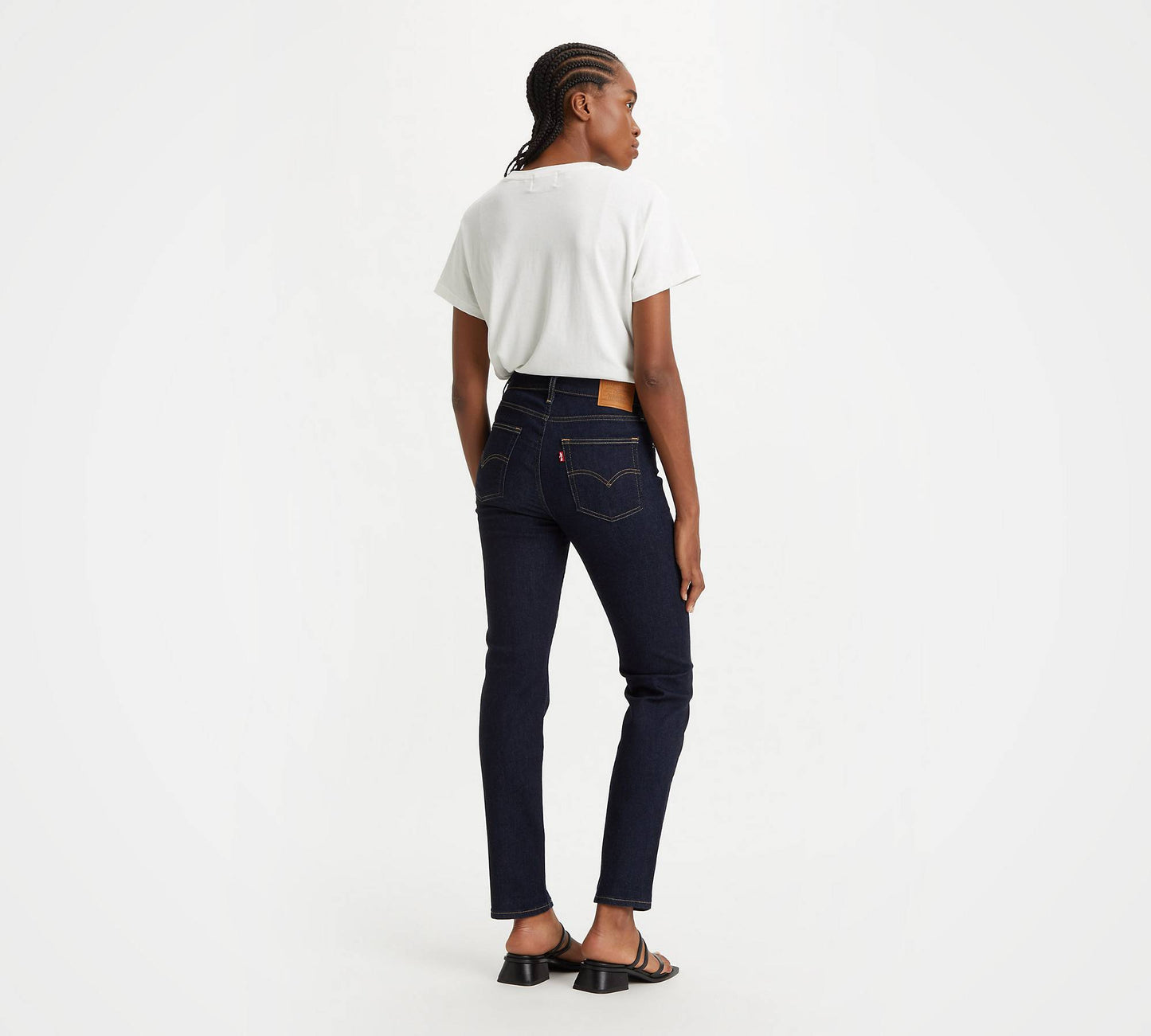 Levi's 724 High Rise Straight Blue Wave Rinse