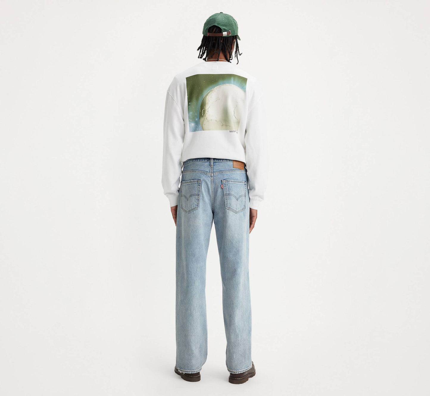 Levi's 568 Loose Straight Baby Blue Essential