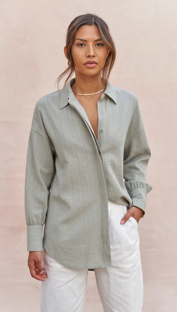 Charli London Masha Shirt Sage