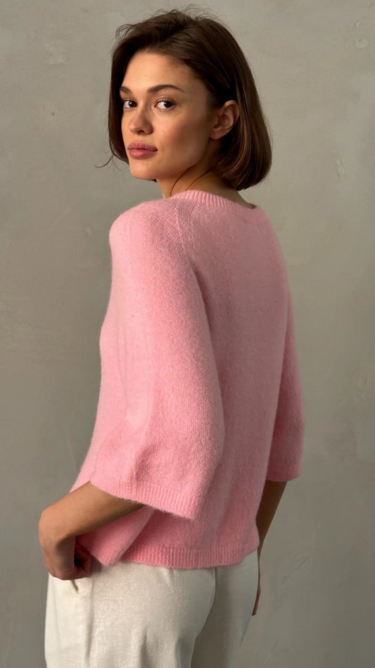 Charli London Piper Sweater Flamingo