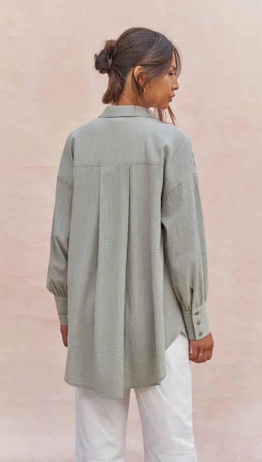 Charli London Masha Shirt Sage