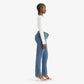 Levi's 712 High Rise Straight Blue Wave Mid