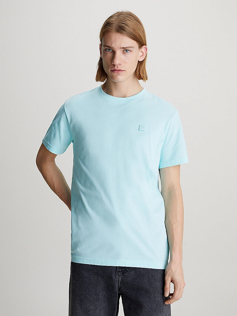 Calvin Klein Mongram Badge Tee Blue Tint