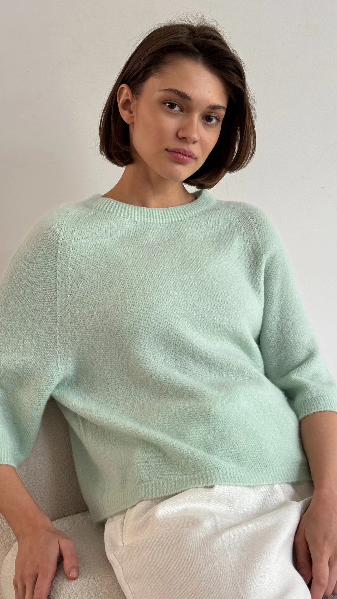 Charli London Piper Sweater Mint