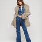Superdry Faux Fur Lined Afghan Coat