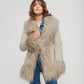 Superdry Faux Fur Lined Afghan Coat