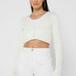 Calvin Klein Knitted Crop Cardigan