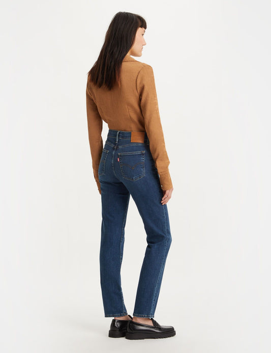 Levi's 724 High Rise Straight Blue Wave