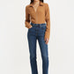 Levi's 724 High Rise Straight Blue Wave