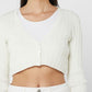 Calvin Klein Knitted Crop Cardigan