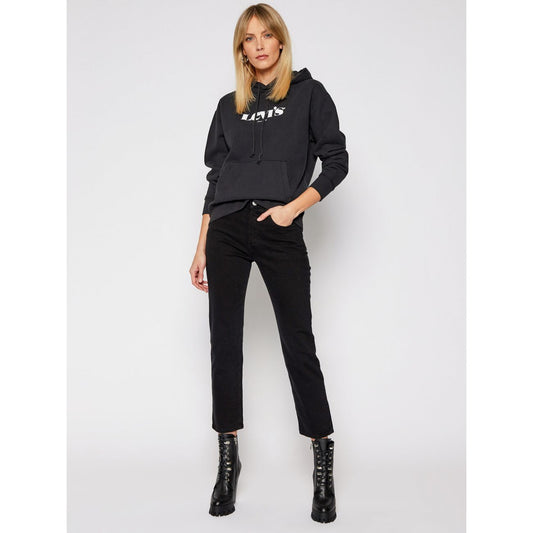 Levi's 501 Crop Black Spout