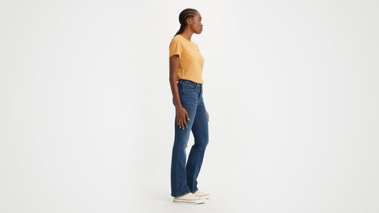 Levi's 725 High Rise Bootcut Blue Wave Dark