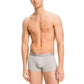 Tommy Hilfiger 3 Pack Repeat Logo Trunks Black/Grey/White