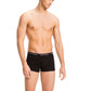Tommy Hilfiger 3 Pack Repeat Logo Trunks Black/Grey/White