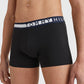 Tommy Hilfiger 3 Pack Logo Waistband Trunk Black