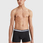 Tommy Hilfiger 3 Pack Logo Waistband Trunk Black