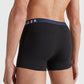 Tommy Hilfiger 3 Pack Logo Waistband Trunk Black