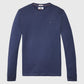 Tommy Jeans Long Sleeved Ribbed Tee Navy