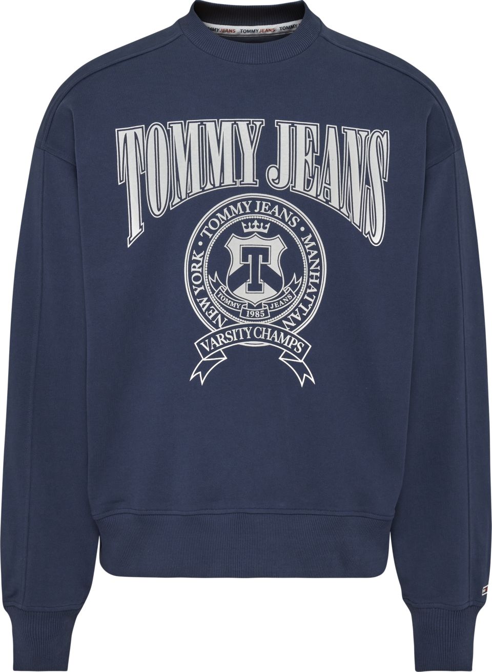 Tommy Jeans Comfort Varsity Crew Navy