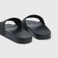 Tommy Jeans Essential Contoured Pool Slide Black