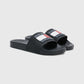 Tommy Jeans Essential Contoured Pool Slide Black