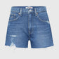 Tommy Jeans Denim Hotpants Distressed Mid Blue