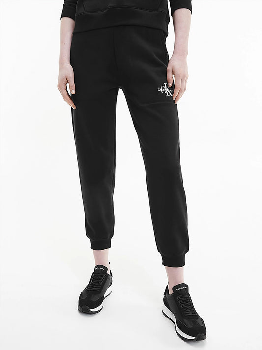 Calvin Klein Relaxed Monogram Joggers Black