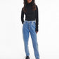 Calvin Klein Jeans High Rise Mom Light Denim