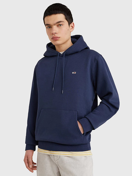 Tommy Jeans Flag Patch Hoodie Twilight Navy