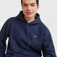 Tommy Jeans Flag Patch Hoodie Twilight Navy