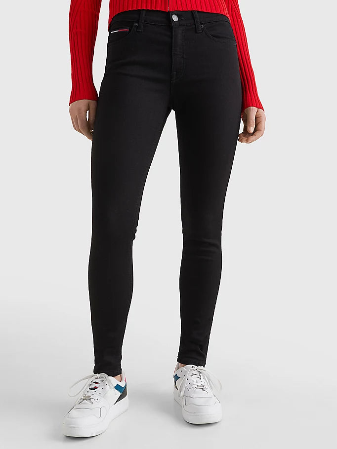 Tommy Jeans Nora Mid Rise Skinny Black