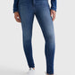 Tommy Jeans Nora Mid Rise Skinny Niceville Mid Blue