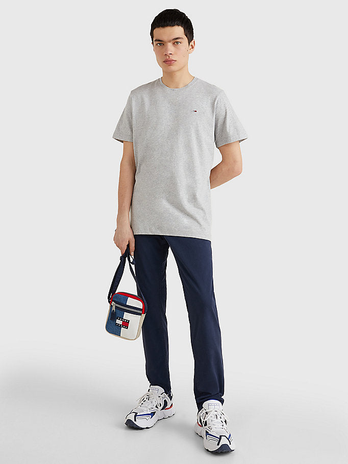 Tommy Jeans Classic Crew Neck Tee Light Grey