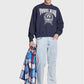Tommy Jeans Comfort Varsity Crew Navy